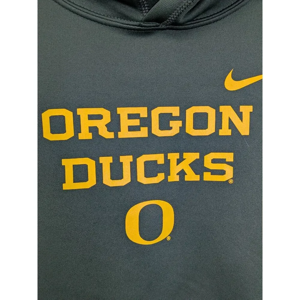Kids Oregon Ducks Nike Therma-FIT Hoodie Youth Large/14